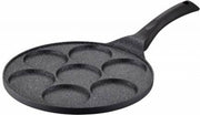 Crêpemaker - pancake pannenkoeken 7 kop marmeren anti aanbaklaag(NIEUW)