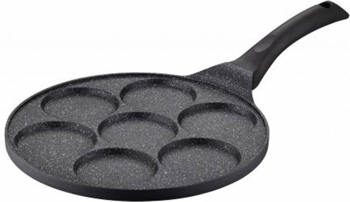 Crêpemaker - pancake pannenkoeken 7 kop marmeren anti aanbaklaag(NIEUW)