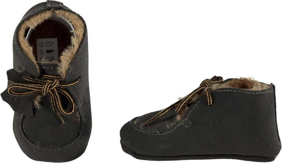 XQ Little Shoes Baby schoentjes grijs - Maat 6-12 maanden