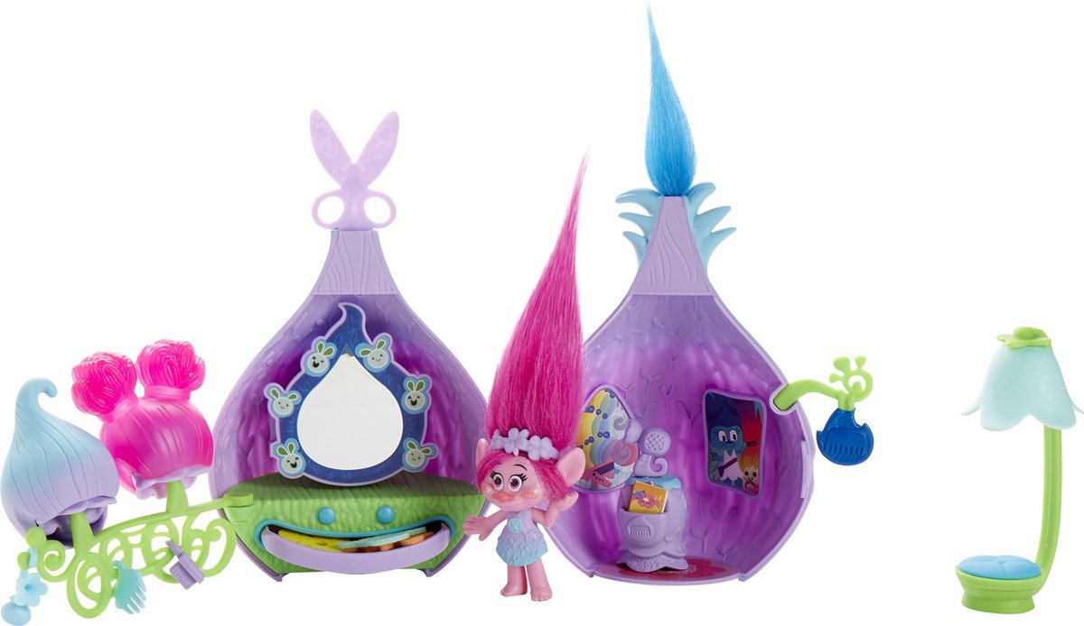 Trolls Poppys Haarsalon - Speelset
