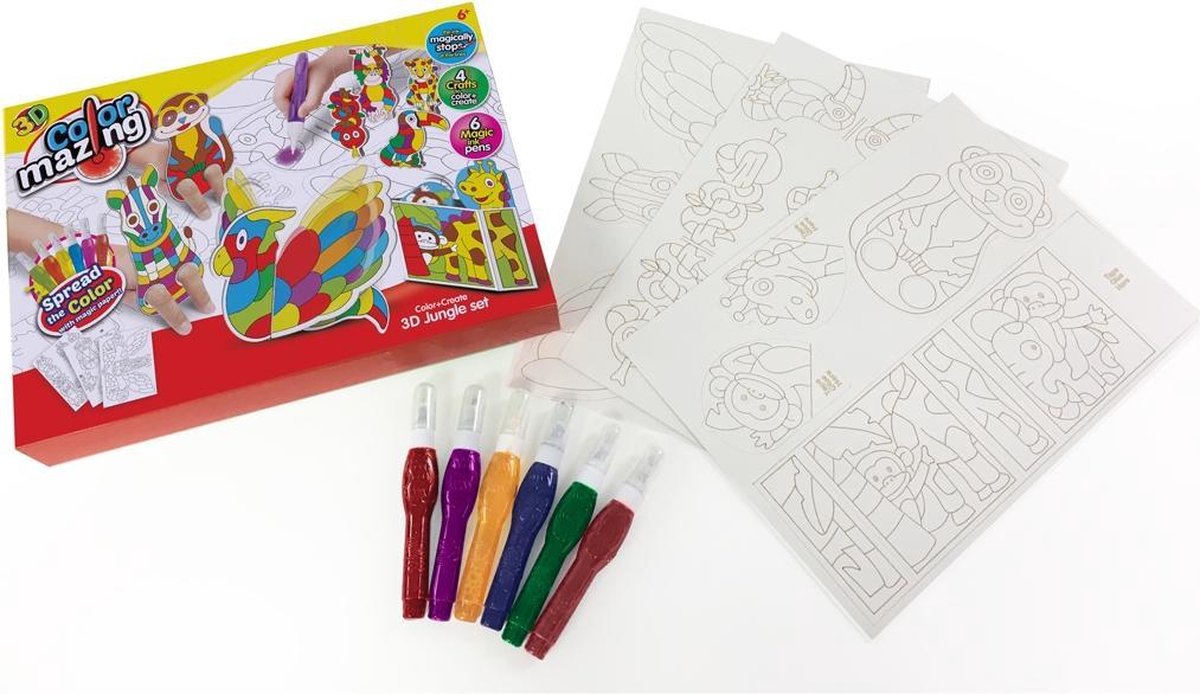3D Colormazing Jungleset