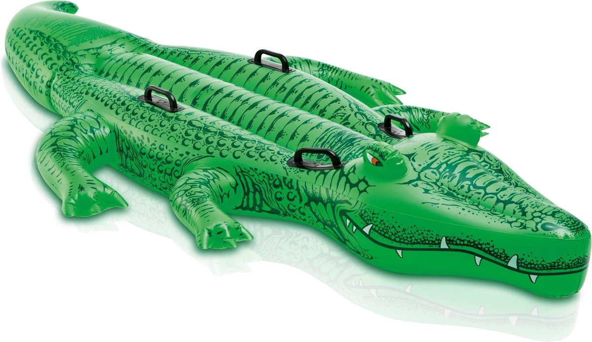Grote Opblaasbare Krokodil (203x114cm) (Intex)
