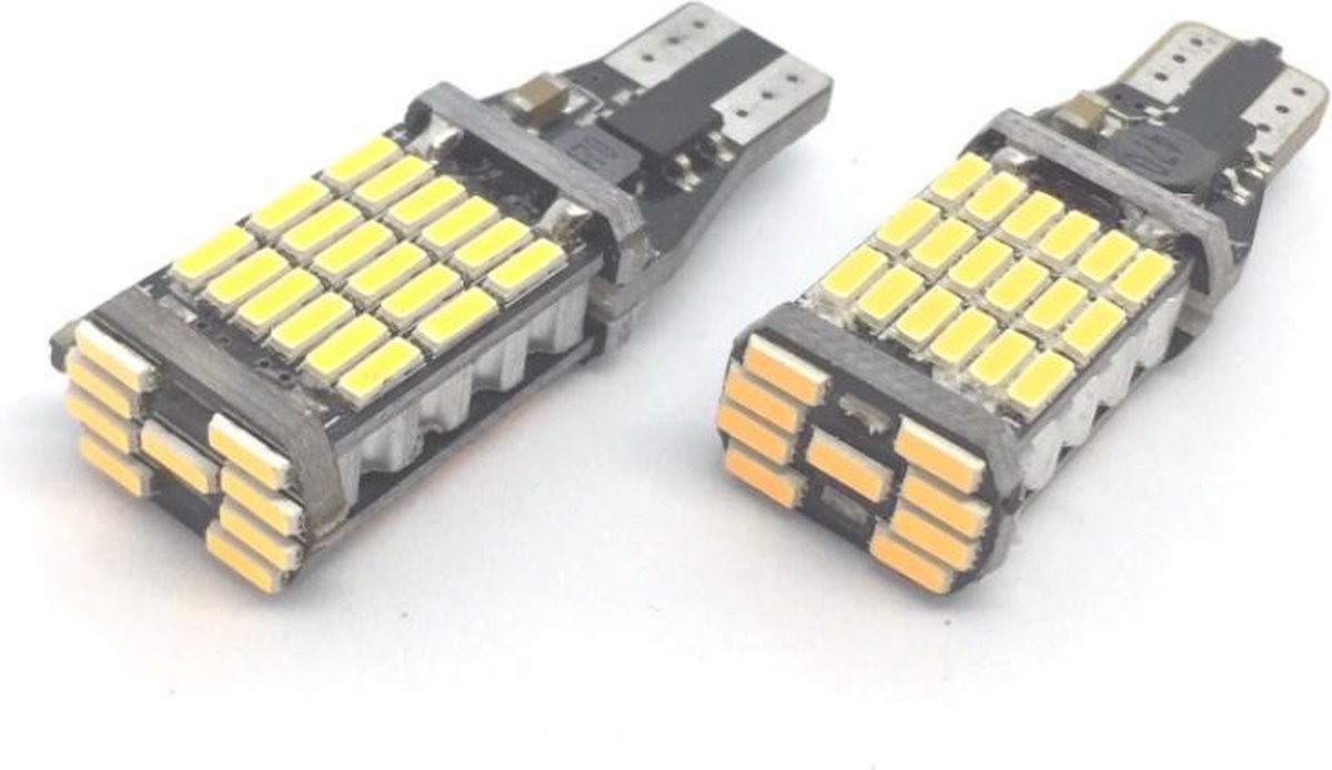 T15 WY16W LED Oranje Canbus knipperlichten (set)