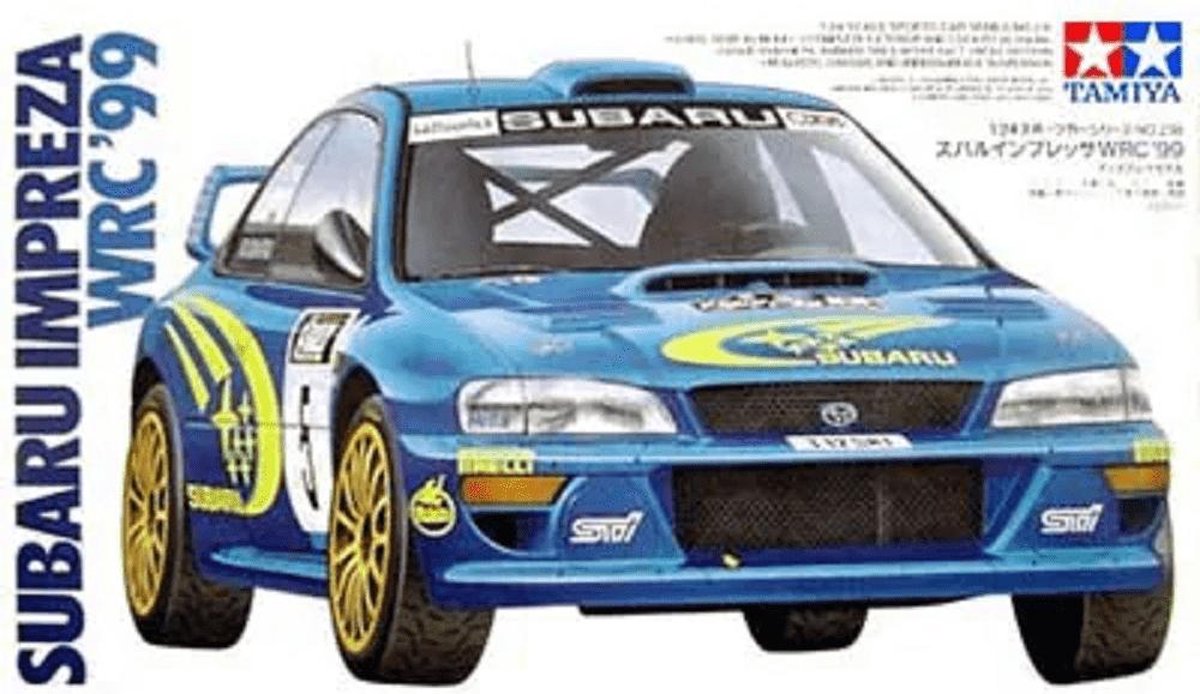 Tamiya 300024218 Subaru Impreza WRC 99 Auto (bouwpakket) 1:24