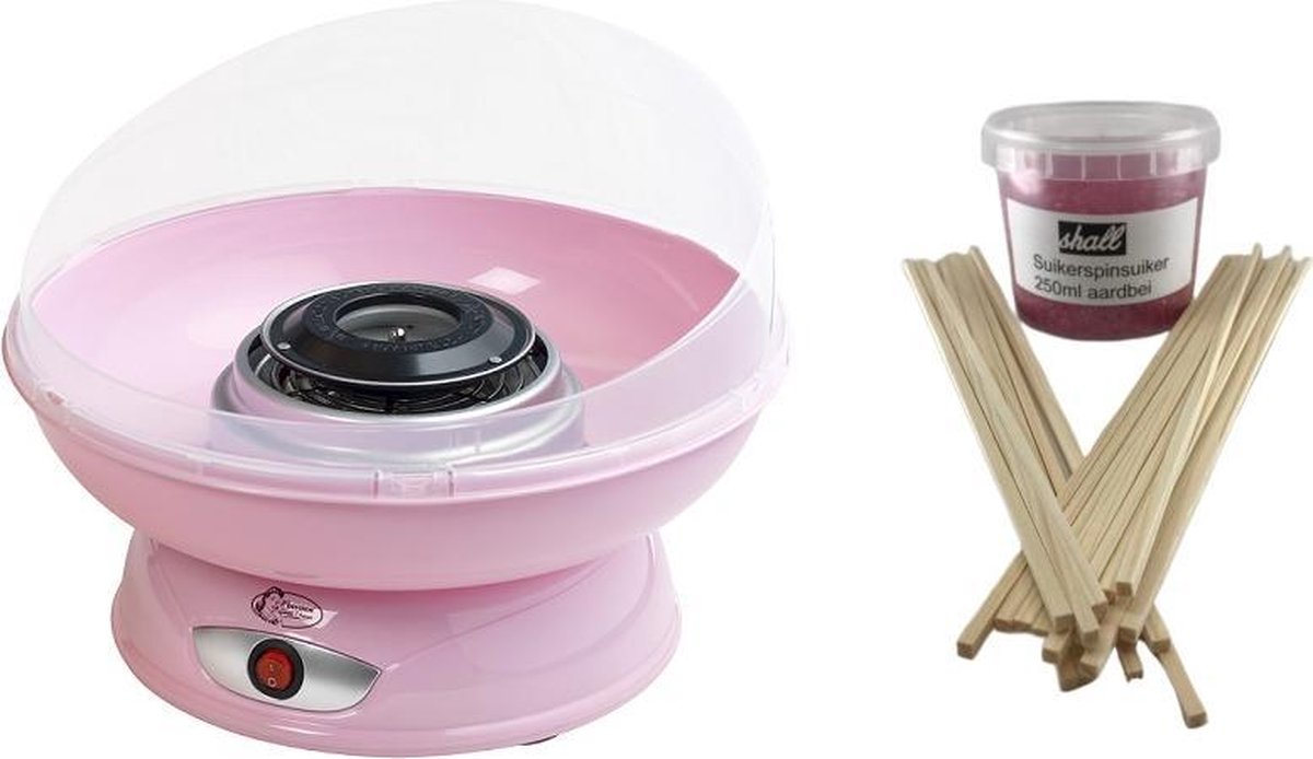 Bestron ACCM370 suikerspinmachine - cadeau set
