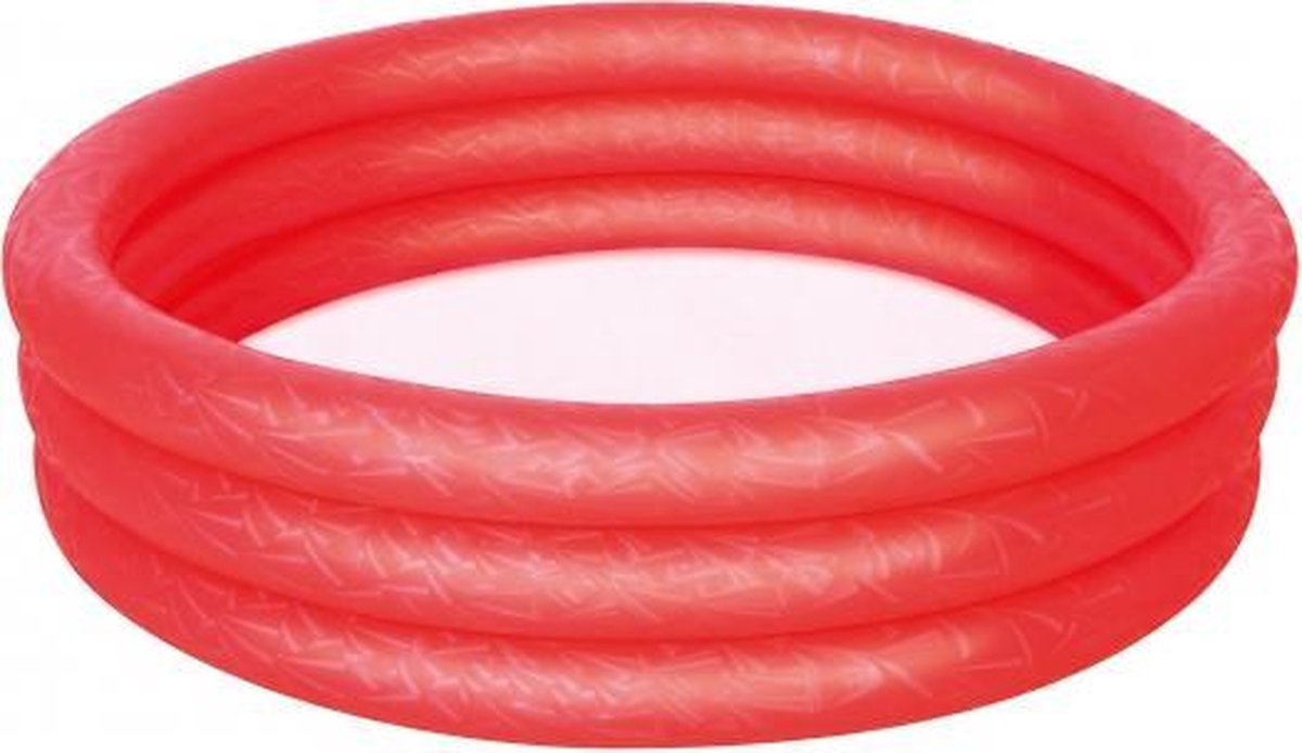 Rood mini zwembad opblaasbaar
