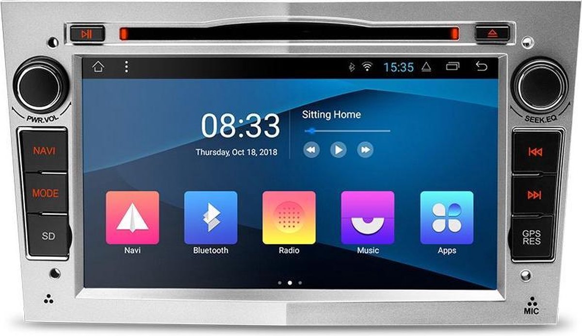 Autoradio met navigatie - 7” Opel Astra Corsa Zafira Vectra Vivaro