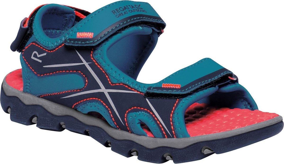 Regatta Sandalen - Maat 37 - Unisex - blauw/navy/rood