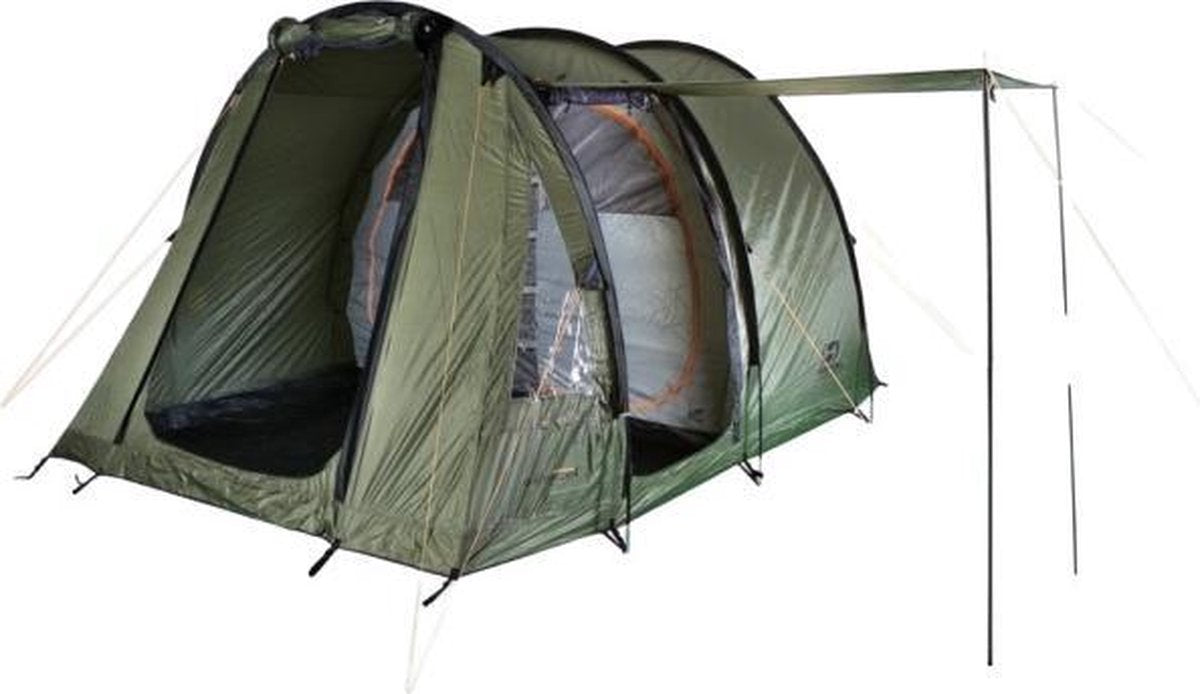 Hannah Tent Barrack 4 4-persoons 410 Cm Polyester Donkergroen
