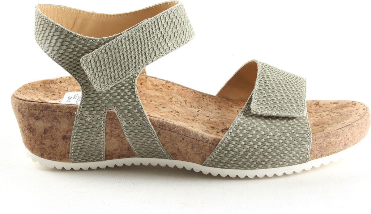 Dames Sandalen Durea 7387-024-8415 Khaki - Maat 5½