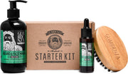 Guardenza BAARD STARTERSKIT - baardshampoo - baardolie - baardborstel