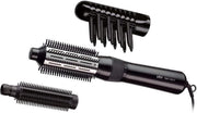 Deluxe Föhnborstel -  Satin Hair 3 Airstyler Hot Air Curling Brush AS330 met 3 stylingopzetstukken 400 Watt