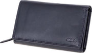 Portefeuille Mika blauw - dames 15x10