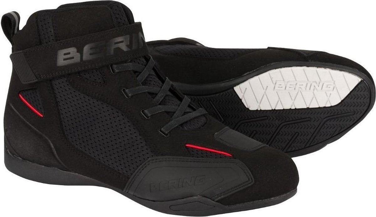 Bering Corwell Black Motorcycle Shoes 43