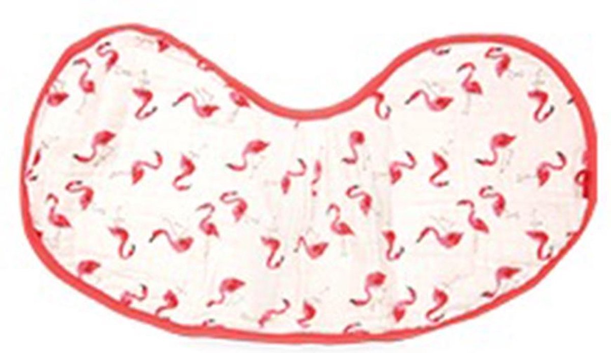 Nuby Slabbetje En Spuugdoekje 2-in-1 Junior 30 Cm Katoen Roze