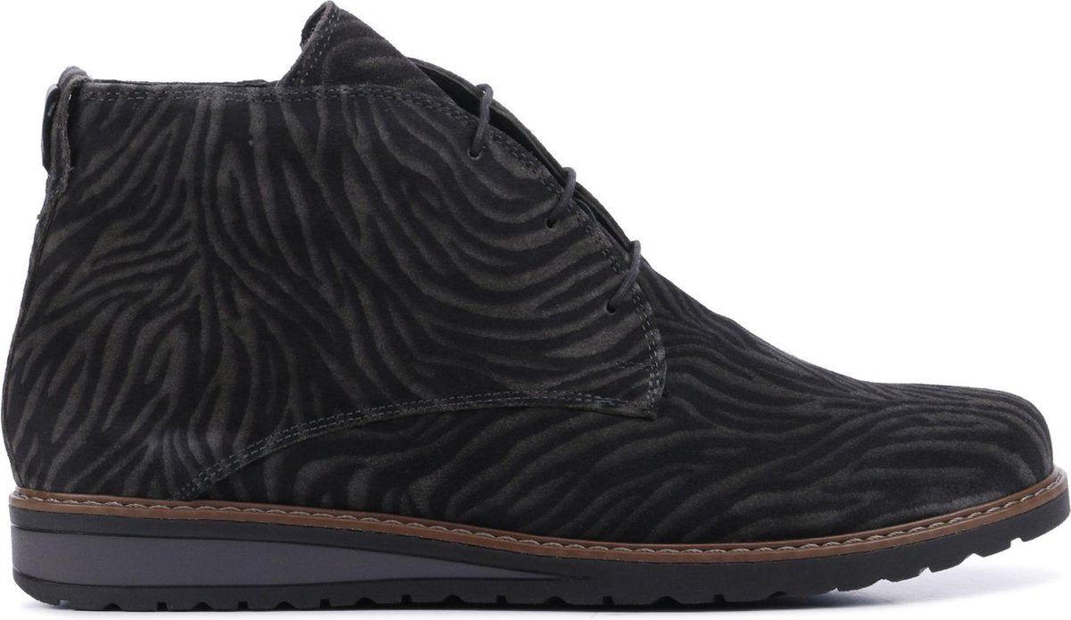 Waldlaufer Vrouwen Enkellaarsjes -  379808 zebra - Zwart - Maat 42