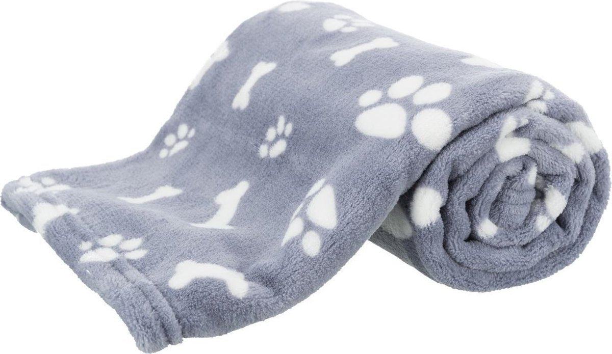 TRIXIE | Trixie Hondendeken Kenny Fleece Bot / Pootjes Blauw