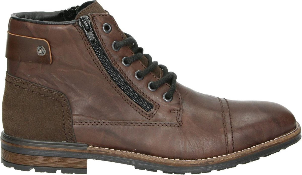 Rieker heren veterboot - Bruin - Maat 45