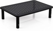 oneConcept Monitorstandaard - metaal ventilatiegaatjes - 37 x 10 x 24 cm (BxHxD) -  tot 20 kg belaastbar