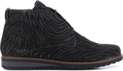 Waldlaufer Vrouwen Enkellaarsjes -  379808 zebra - Zwart - Maat 41