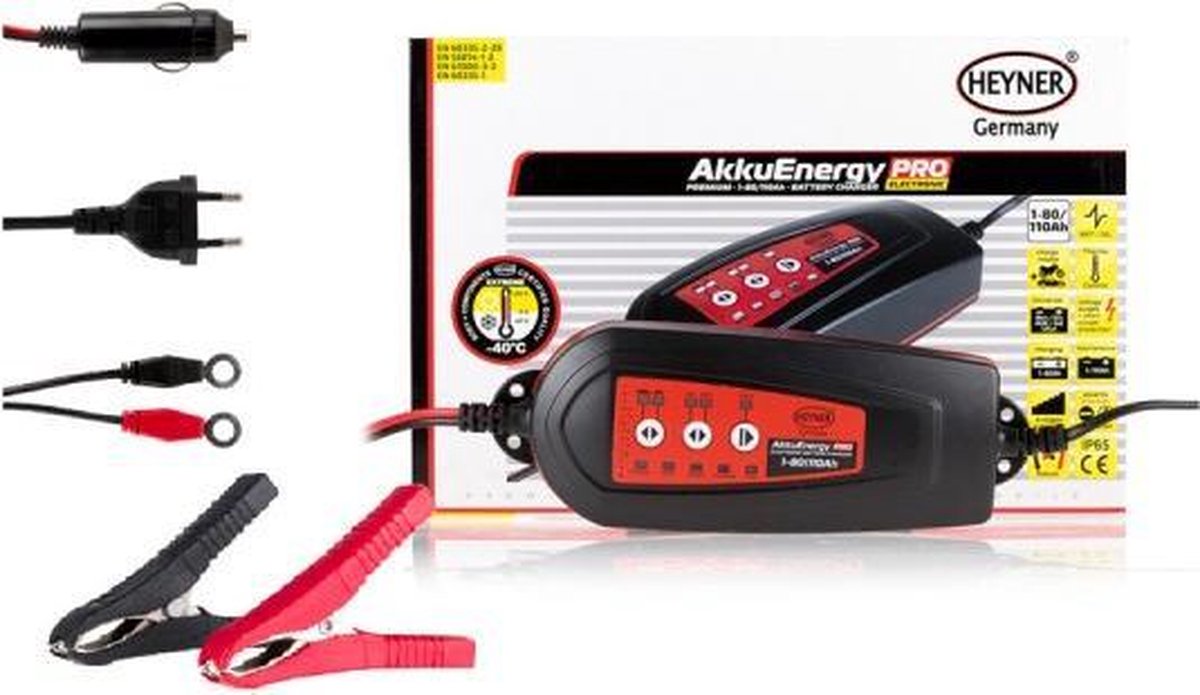 Digitale acculader 80/110Ah12V