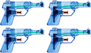6x Waterpistool/waterpistolen blauw 13 cm