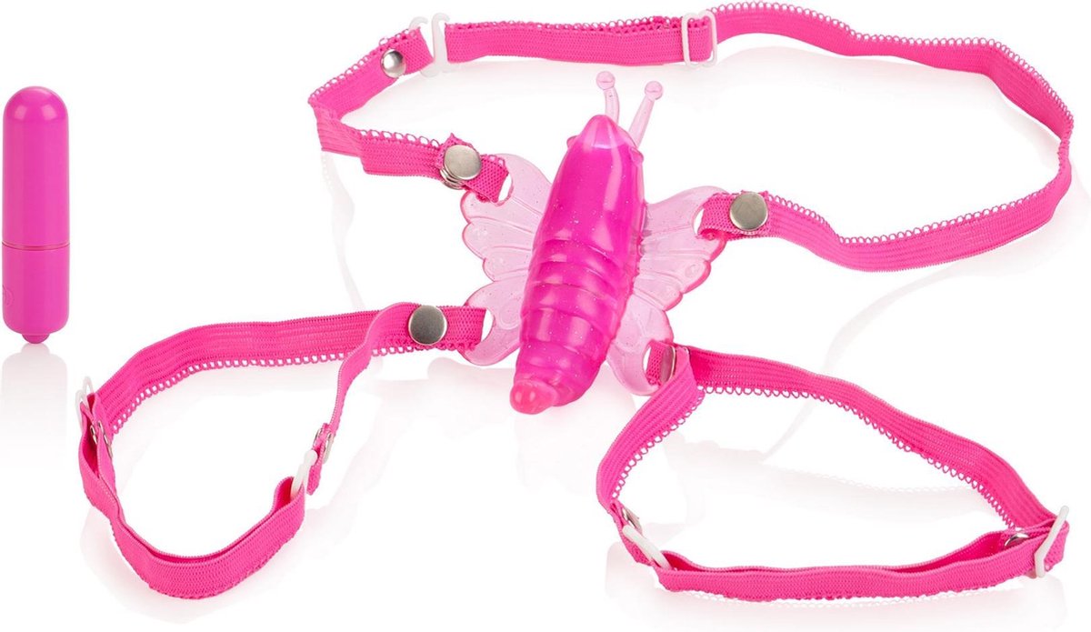 California Exotic Novelties Micro Wireless Venus Butterfly - Vibrerend Slipje - Roze