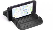 Kleefmat | Auto Telefoonhouder | Zonnebrilhouder | Set van 2 | Zwart | Kunststof