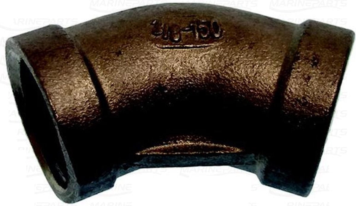 45º pijp elleboogfemale/female 3/8 draad 2 stuks (GS30560)