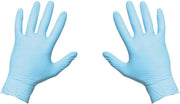 Nitril wegwerp handschoenen - blauw - maat L - per paar