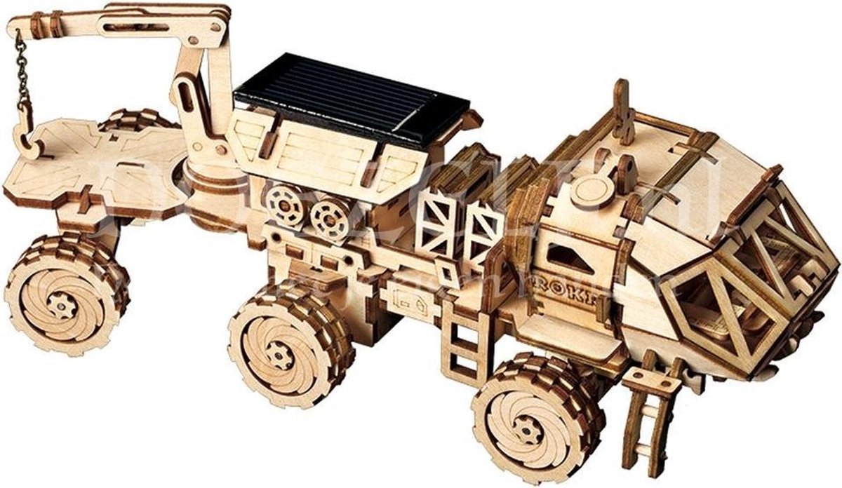 ROBOTIME ROKR Space Hunting Navitas Rover Houten Puzzel Modelbouw