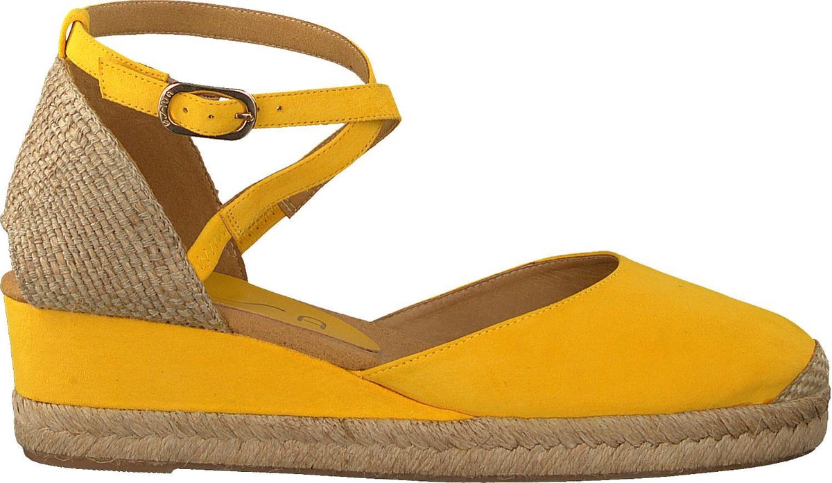 Unisa Caude Espadrilles - Met Sleehak - Dames - Geel - Maat 39