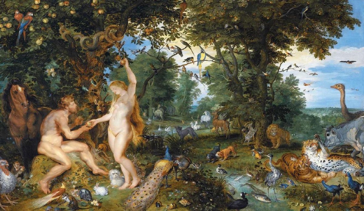 Puzzel 1000 stukjes - The Garden of Eden - Brueghel Rubens