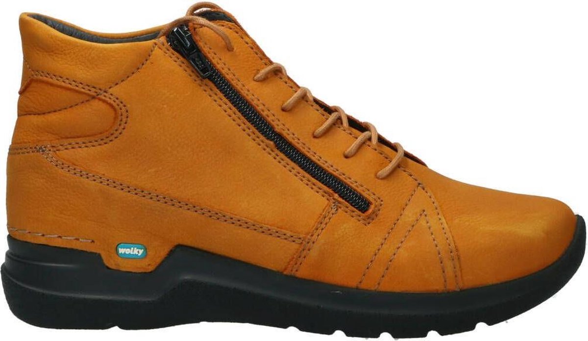 Wolky Why Antique Comfort Veterboot  Geel