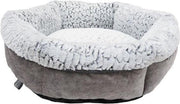Rosewood hondenmand luxury plush rond grijs 48x48 cm