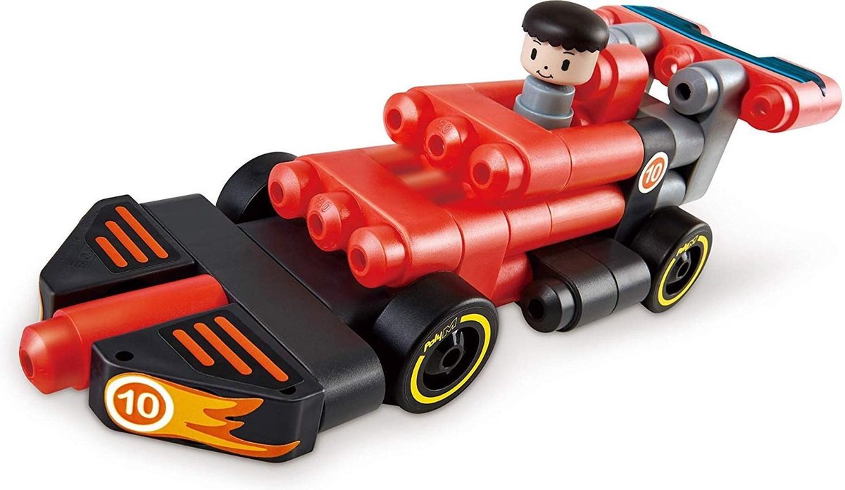 Polym Racing Car Bouwblokken 31- Delig