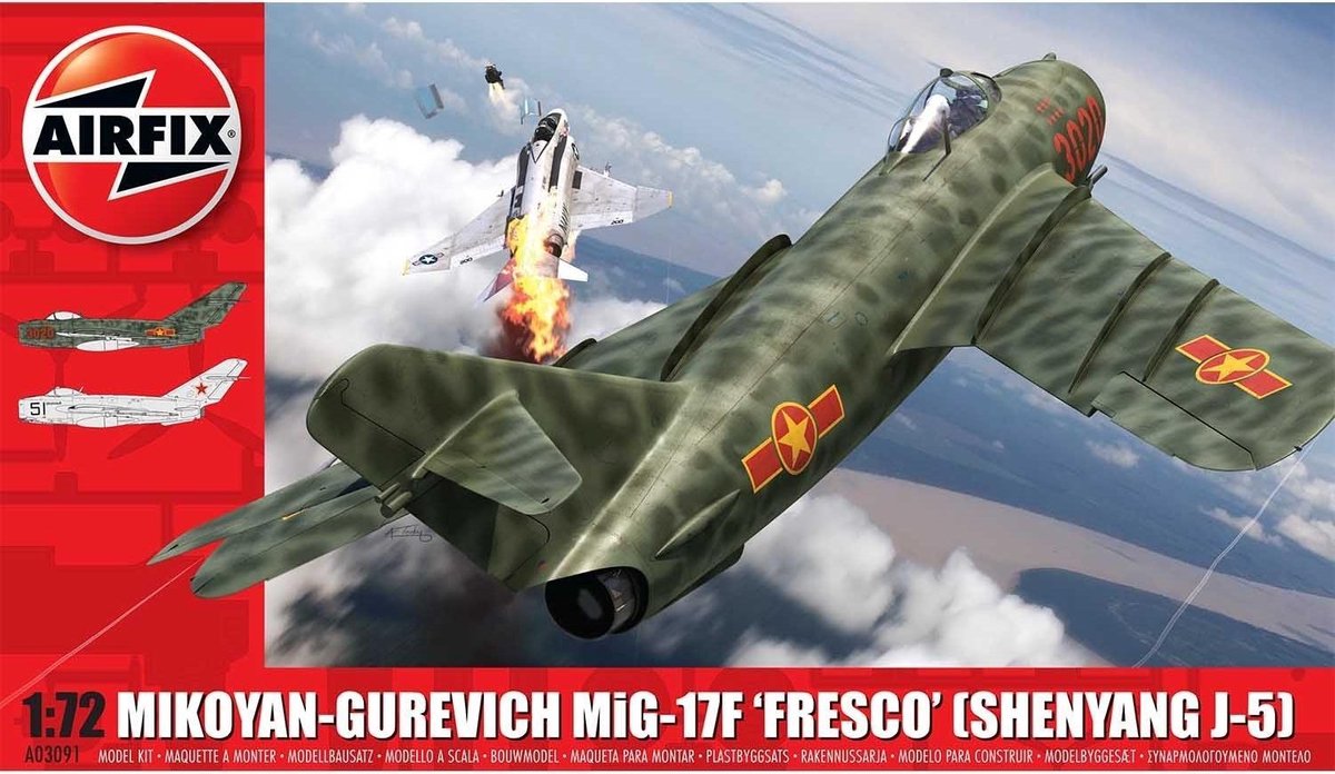 Airfix - Mikoyan-gurevich Mig-17 Fresco (11/19) * (Af03091)