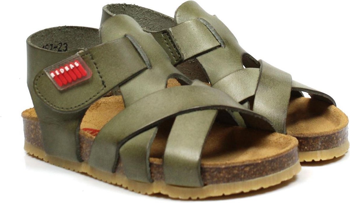 Red-Rag 19167 sandalen groen
