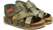 Red-Rag 19167 sandalen groen