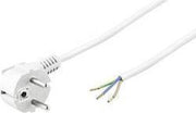 Basetech 611991 Aansluitkabel Stroom Wit 3.00 m