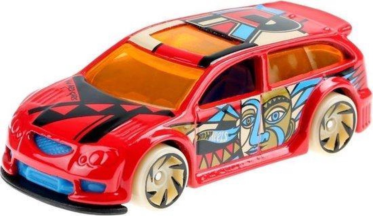 Hot Wheels Auto Art Cars Audacious 7 Cm Rood
