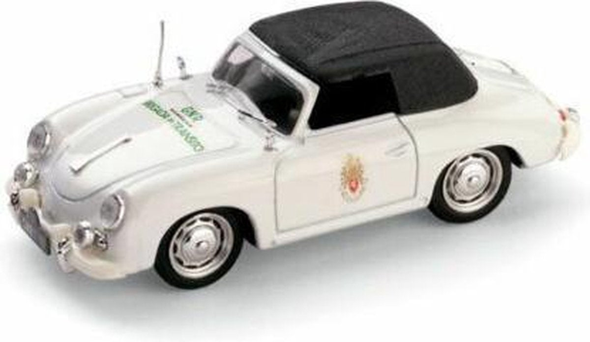 Porsche 356 Police Cabriolet Portoghese 1952 White