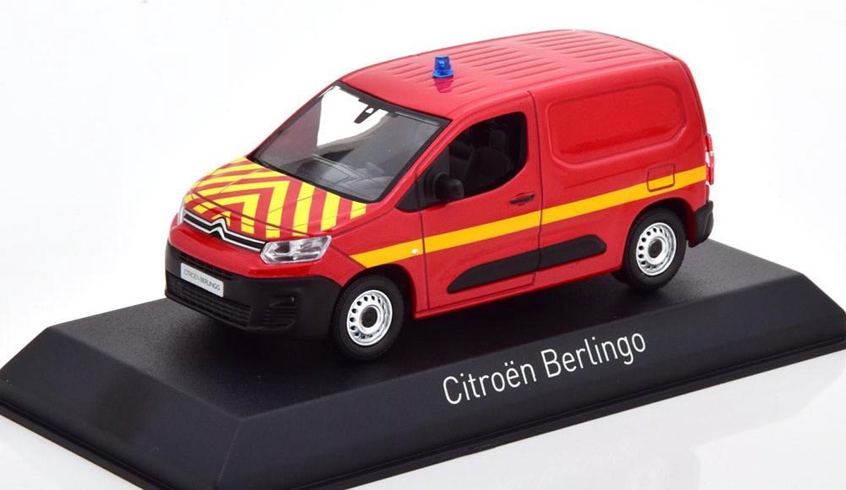 Citroen Berlingo Van Sapeurs Pompiers 2018 Red