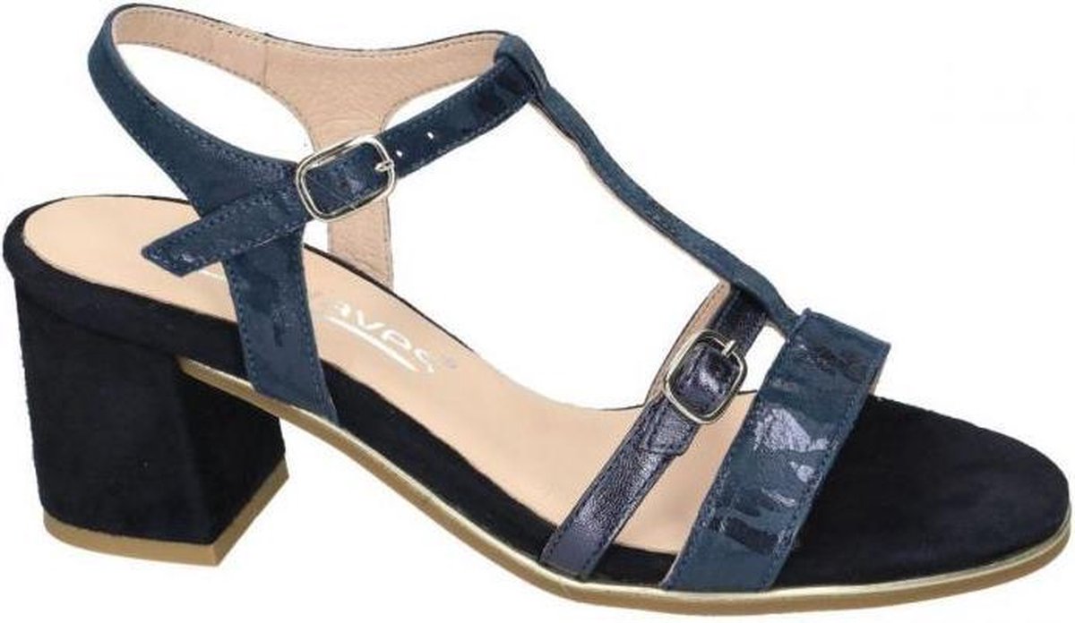 Softwaves -Dames -  blauw - sandalen - maat 39
