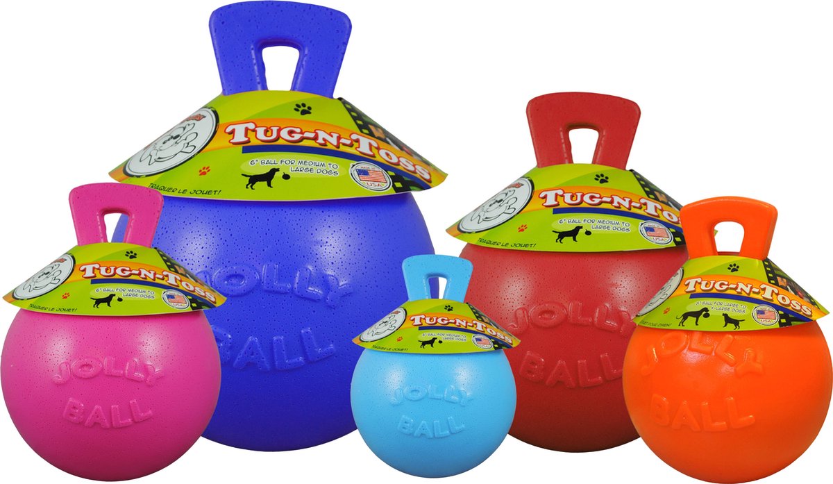Jolly Tug-n-Toss 25cm Red