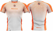 T-shirt Arawaza | dry-fit | wit-oranje - Product Kleur: Oranje Wit / Product Maat: XXS