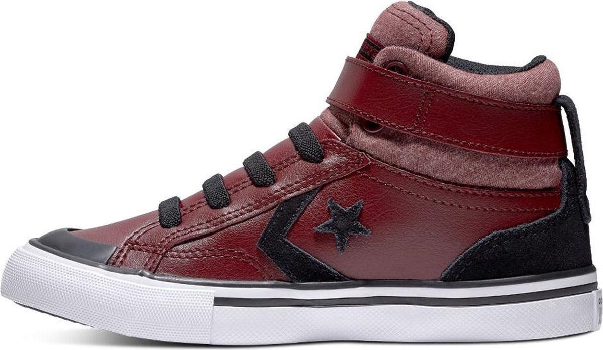PRO BLAZE STRAP - HI - DARK BURGUNDY/BLACK/WHITE  - maat  22