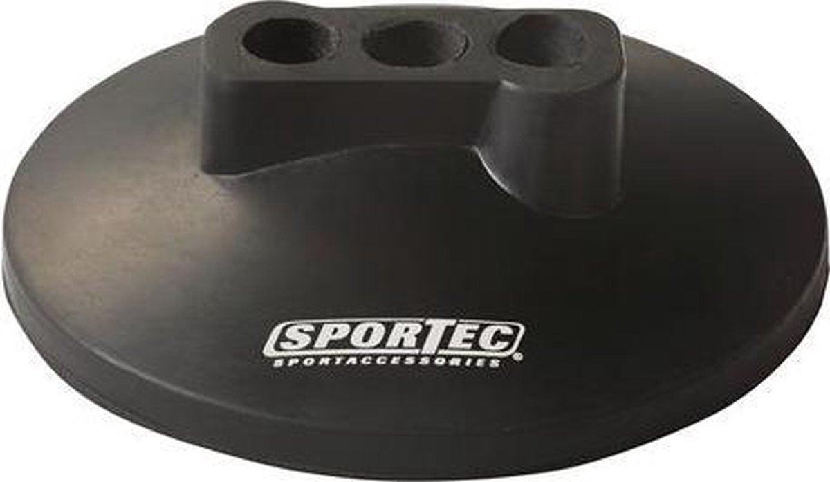 Sportec Rubberen Voet 3 Gaats Zwart
