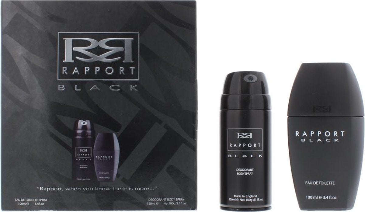 Dana Rapport Black Geschenkset 100ml EDT + 150ml Körperspray