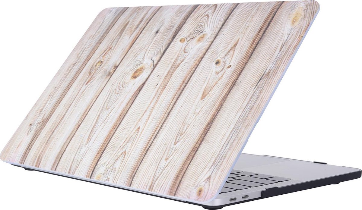 Mobigear Hardshell Case Wood Serie 13 Macbook Pro 13 inch Thunderbolt 3 (USB-C)